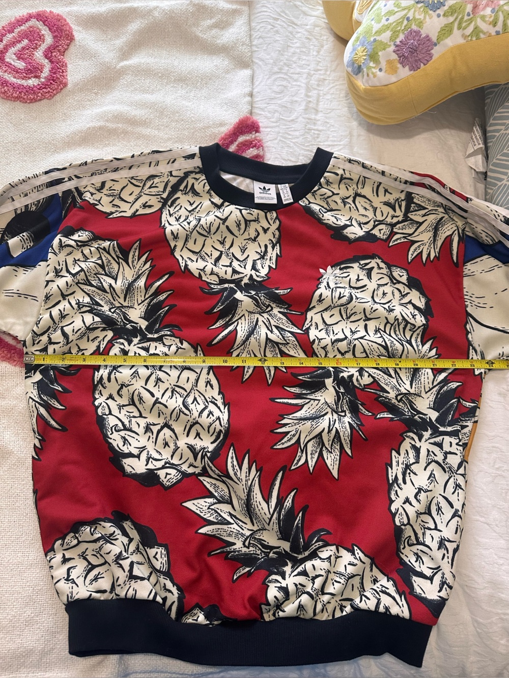 adidas Monstera Pineapple Graphic Crewneck - Picture 3 of 6